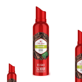 اسپری دئودورانت بدن الد اسپایس Old Spice مدل Timber حجم 140 میل